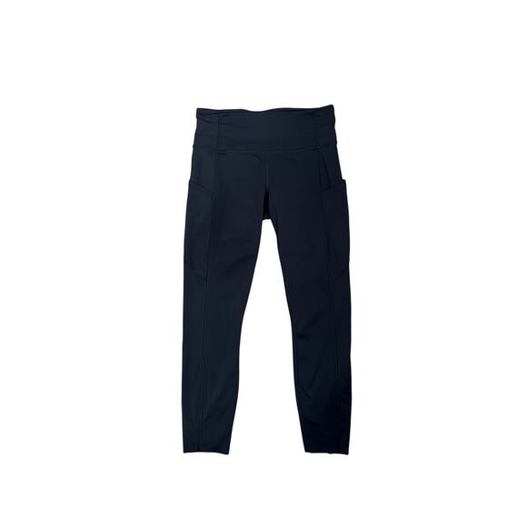 Lululemon Fast & Free 7/8 Tight II *Non-Reflective Nulux 25" Black Size 8 - Picture 3 of 6